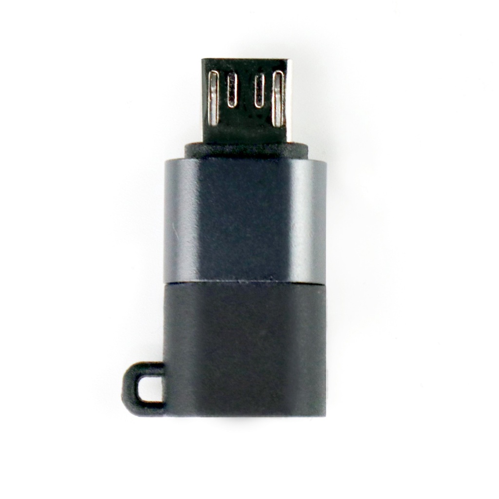 Topspot Adaptor Mikrofon Tipe C Female ke iOS atau Micro USB Adapter USB Cable Adapter Charger Charging Sync OTG Converter