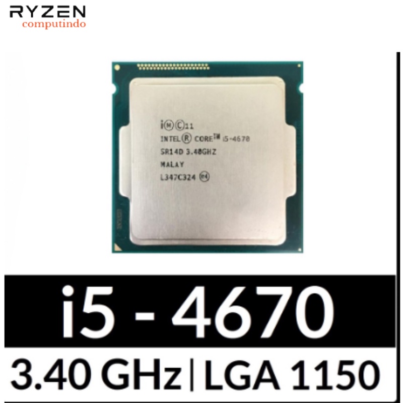 Processor Intel Core i5 4670 Tray Socket 1150