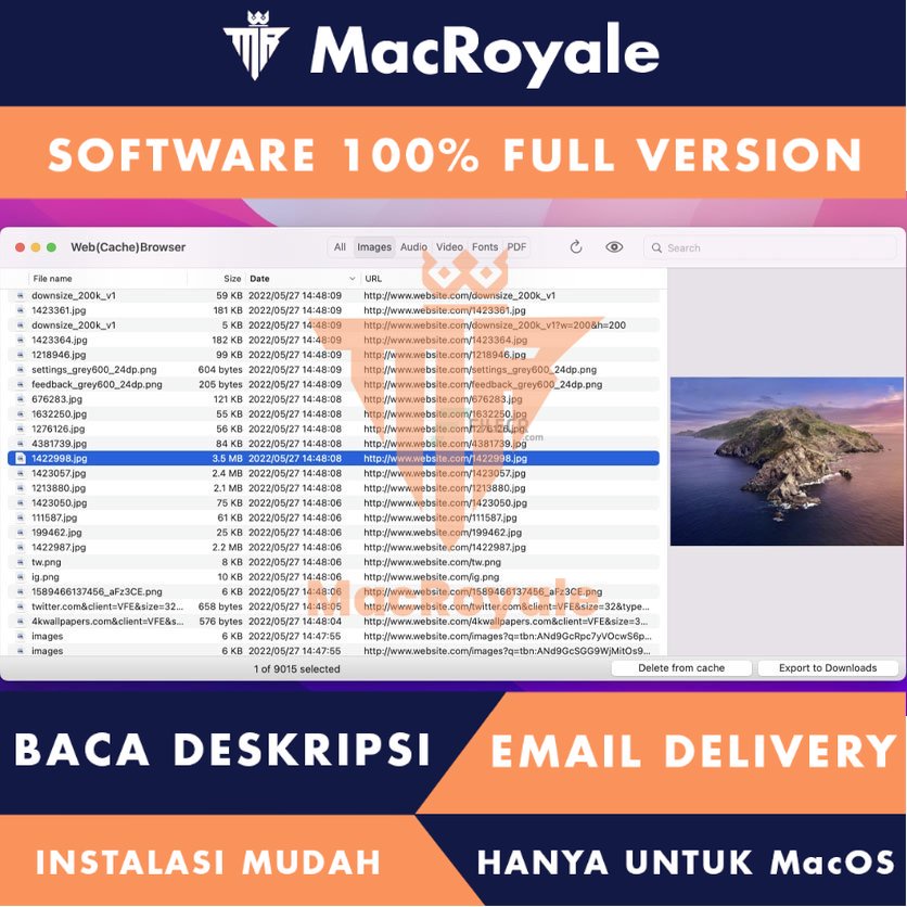 [MacOS] Web(Cache)Browser Full Version Lifetime Full Garansi