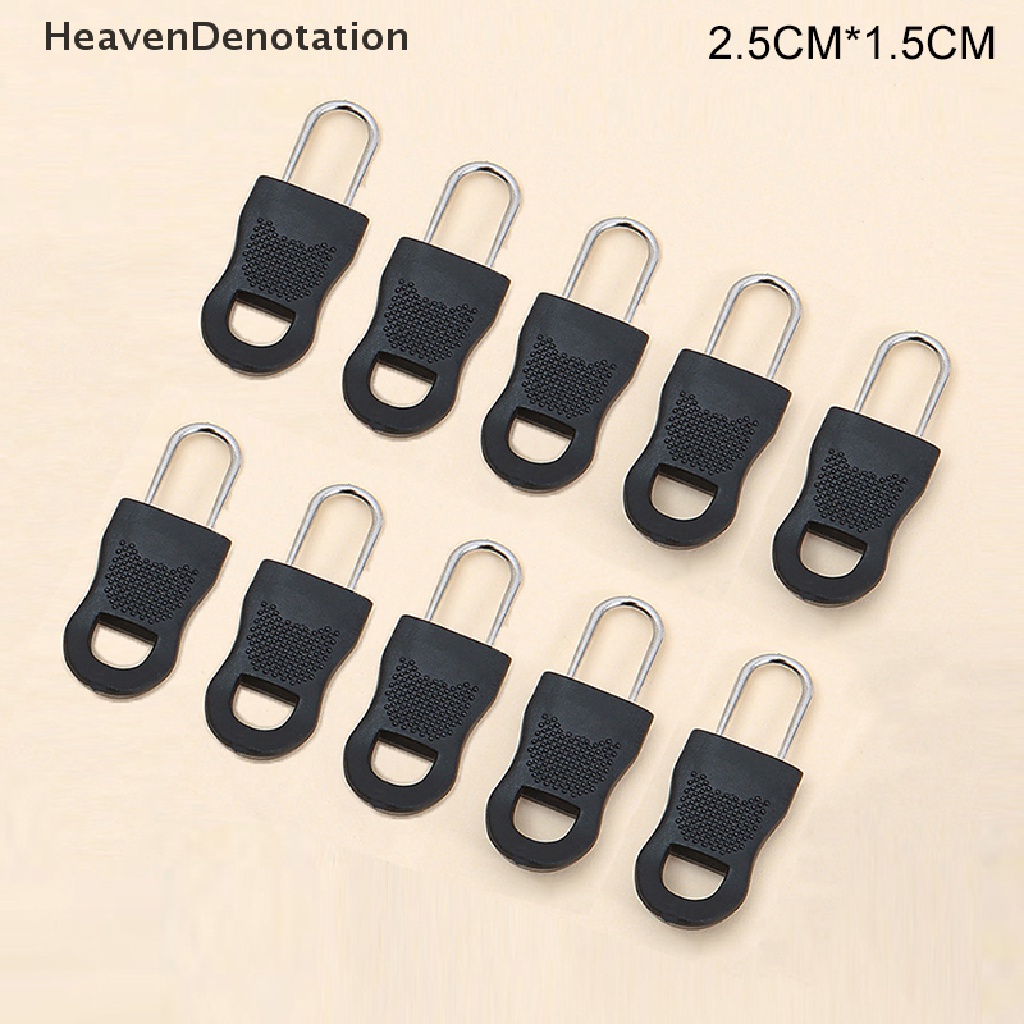 [HeavenDenotation] Universal Zipper Puller Pengganti Zipper Slider Tag Fixer Perbaikan Zipper Untuk Menjahit Pakaian Tas Travel Pakaian Tenda Ransel HDV