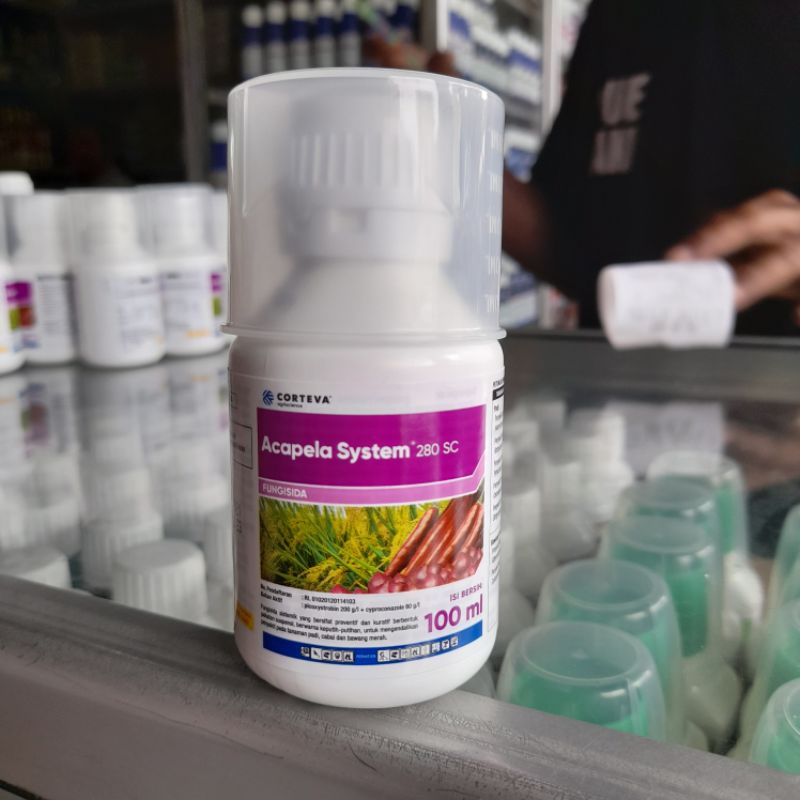 Fungisida Acapela System 280 SC 100 ml bahan aktif : pikosistrobin dan siprokonazol