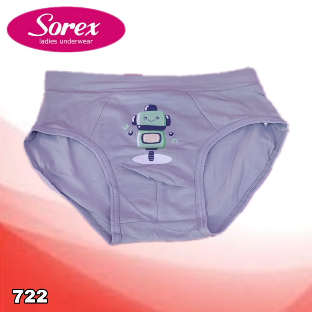 K722 - (Harga 1Pcs) CELANA DALAM ANAK PAKAIAN DALAM ANAK COWOK SOREX (S - XL)