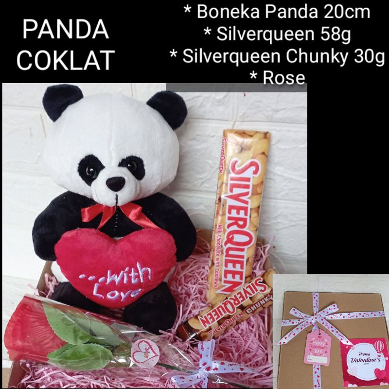 Hampers Valentine Boneka Coklat