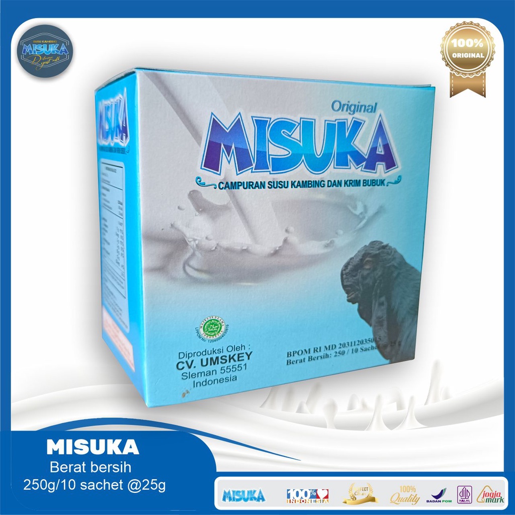 

Susu Kambing Bubuk MISUKA ORIGINAL