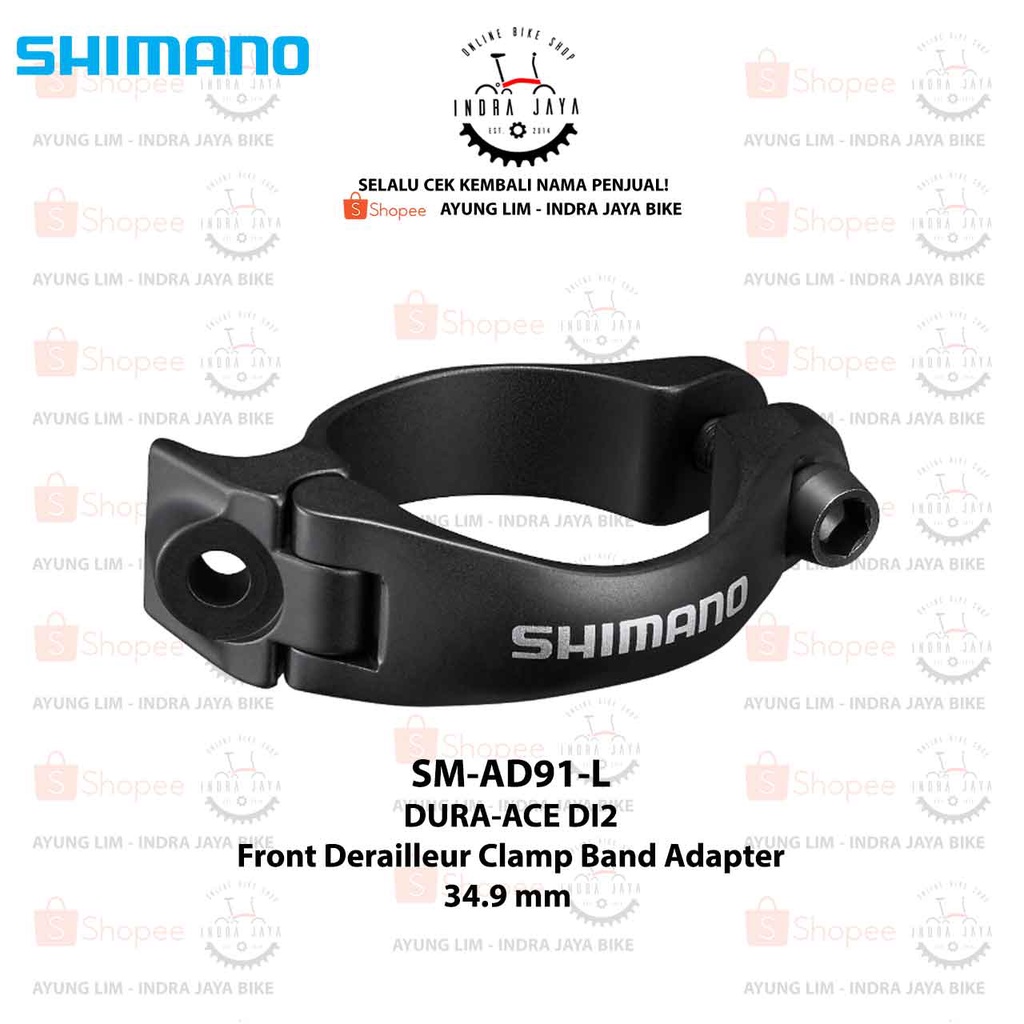 SHIMANO - FRONT DERAILLEUR BAND ADAPTER - SM-AD91-L - 34.9mm