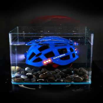 [KMZ] ROCKBROS Helm Sepeda Light Cycling Bike Helmet with Headlight - ZN1001