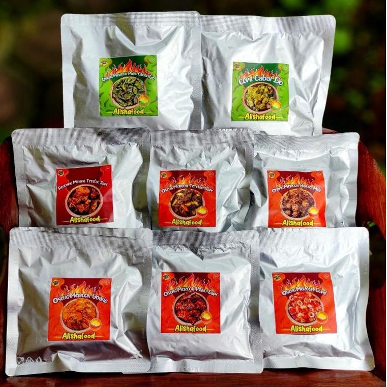 

C85 Oseng Mercon/ Sambal Sachet Kemasan Sachet 50 gr - Elegan Packing 150 Gr PALING BAGUS く