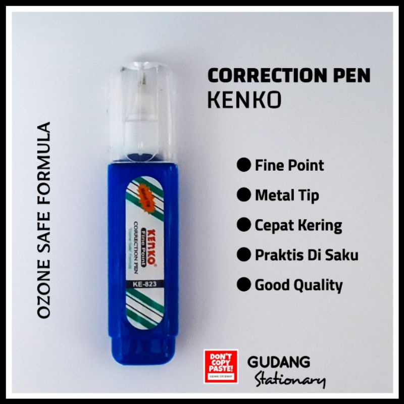 Correction Pen Tip-Ex KE823 KENKO [ 1 pcs ]