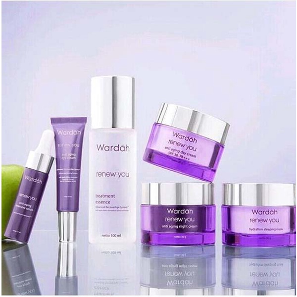 [RENEW YOU SERIES | BPOM] Wardah Renew You Series Anti Aging | Anti keriput | Day Night Cream Facial Wash Serum_Cerianti