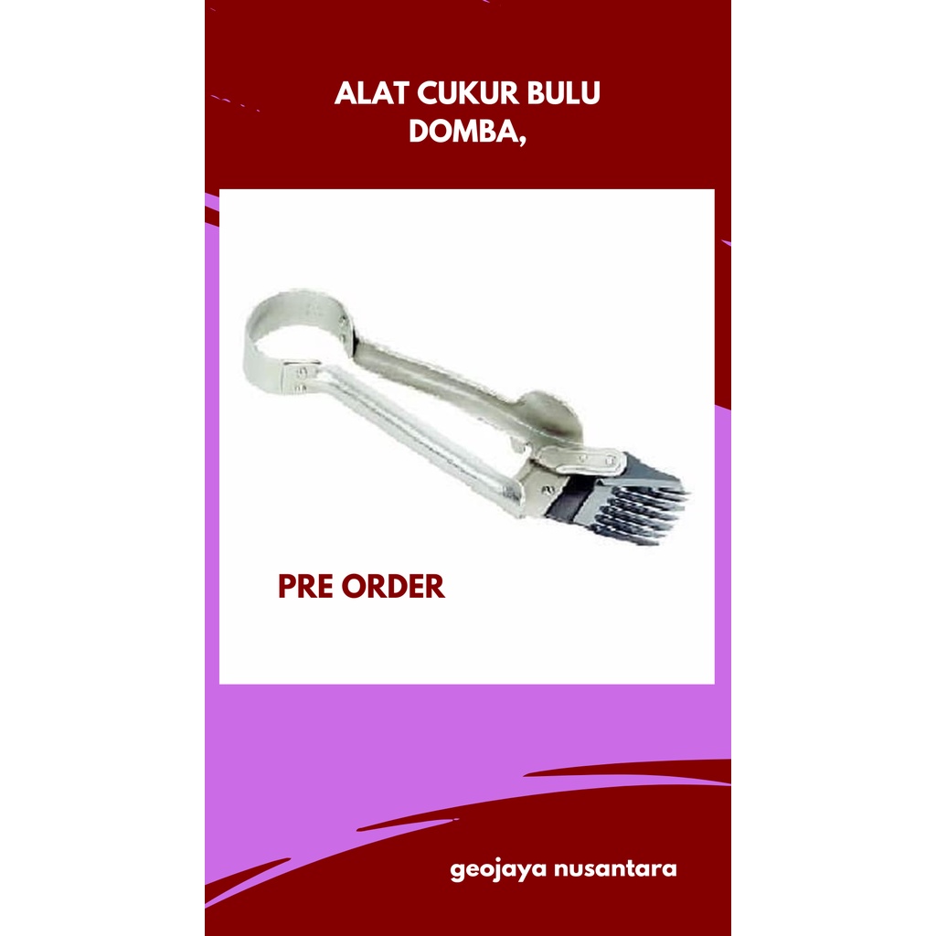 Alat Cukur Bulu Domba,manual