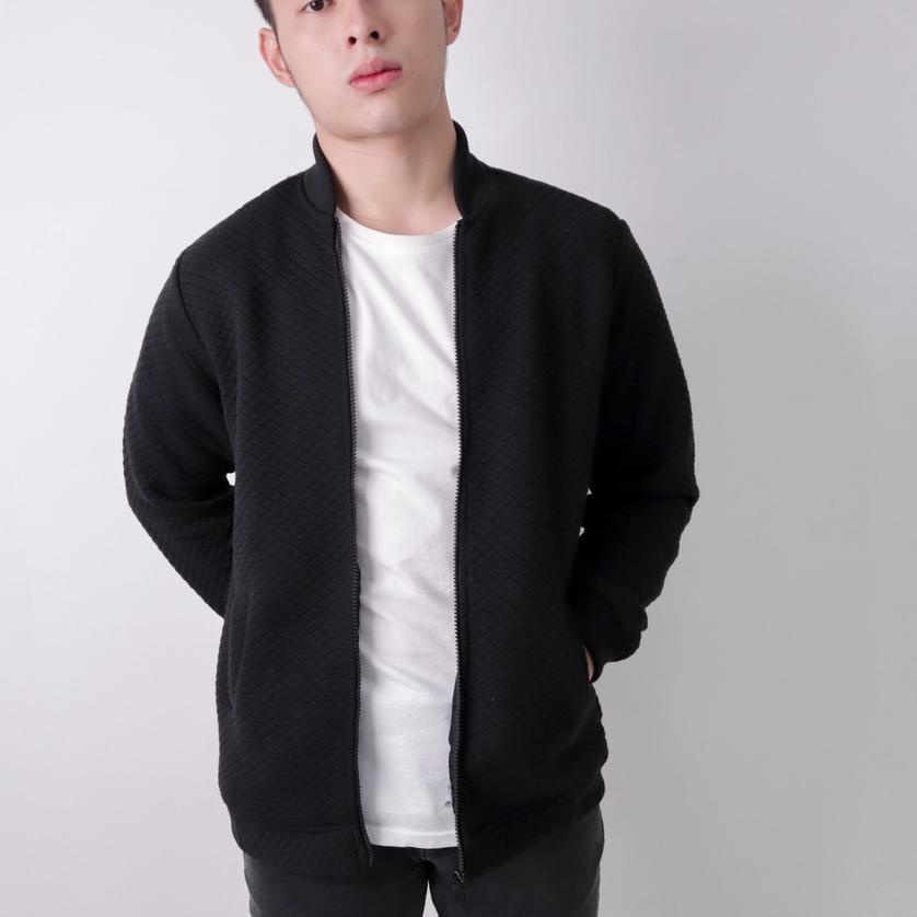 ۝ MSMO Men Basel Comfy Jacket Pria / Outer Cowo / Jaket Cowo ❁