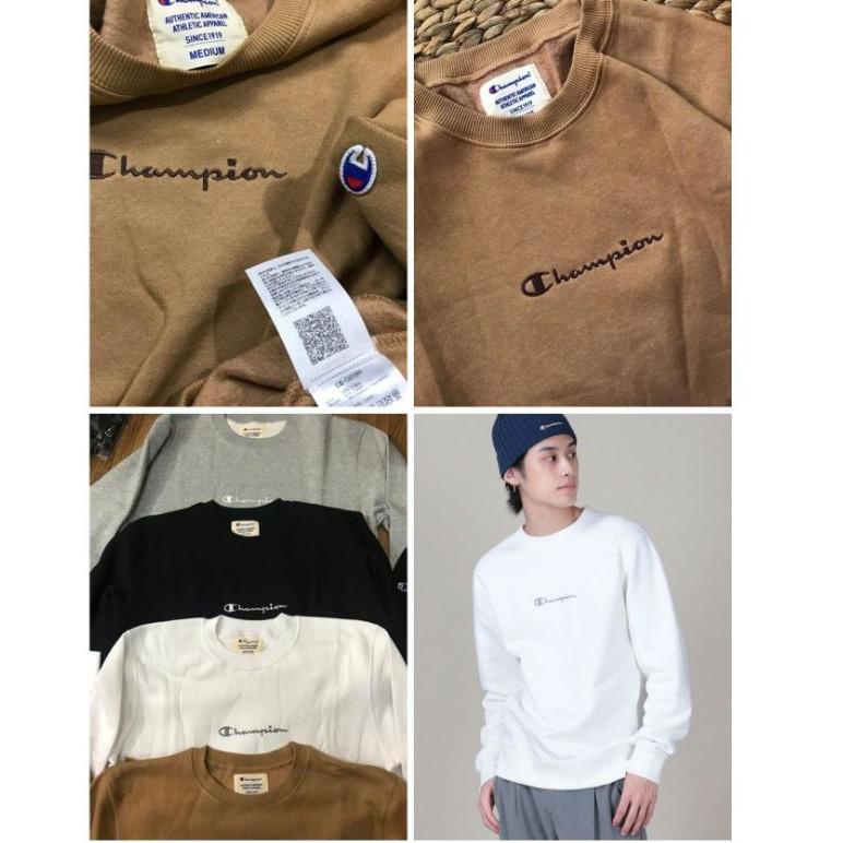 Viral CREWNECK CHAMPION |mini Script logo| C8-Q019R