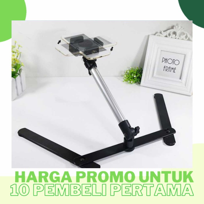 Tripod Tripod Hp Smartphone Foto Produk Unboxing-Makanan Hp Dari Atas