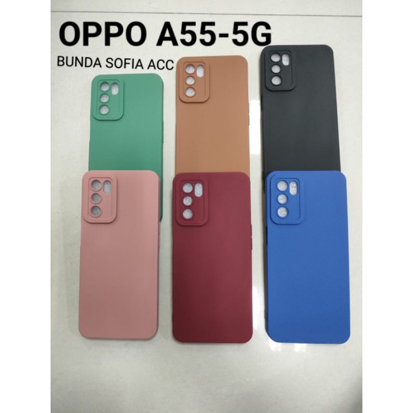 SOFTCASE PRO CAMERA OPPO A55-5G TPU CANDY PRO