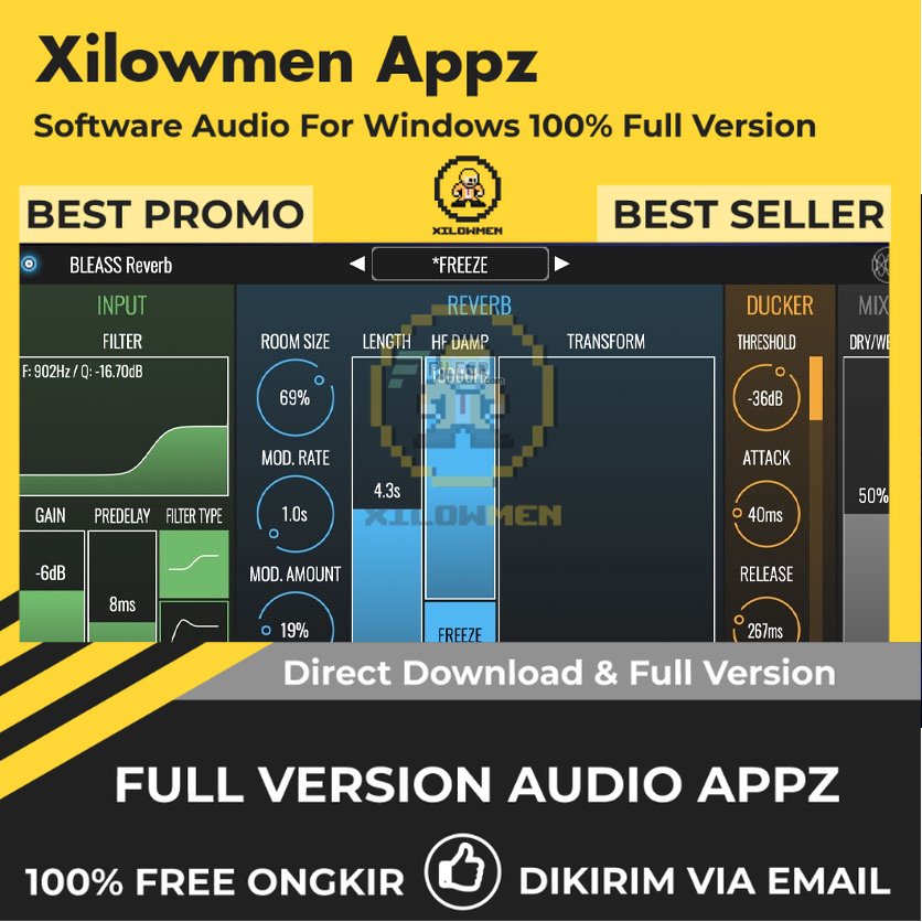 [Full Version] BLEASS Reverb Pro Lifetime Audio Software WIN OS