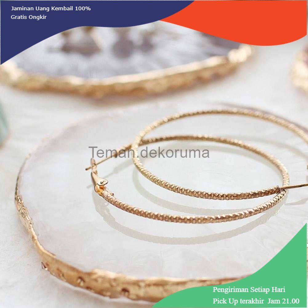 TD- TMP BLUELANS Tempat Piring Perhiasan Jewelry Display Plate Resin - 5123