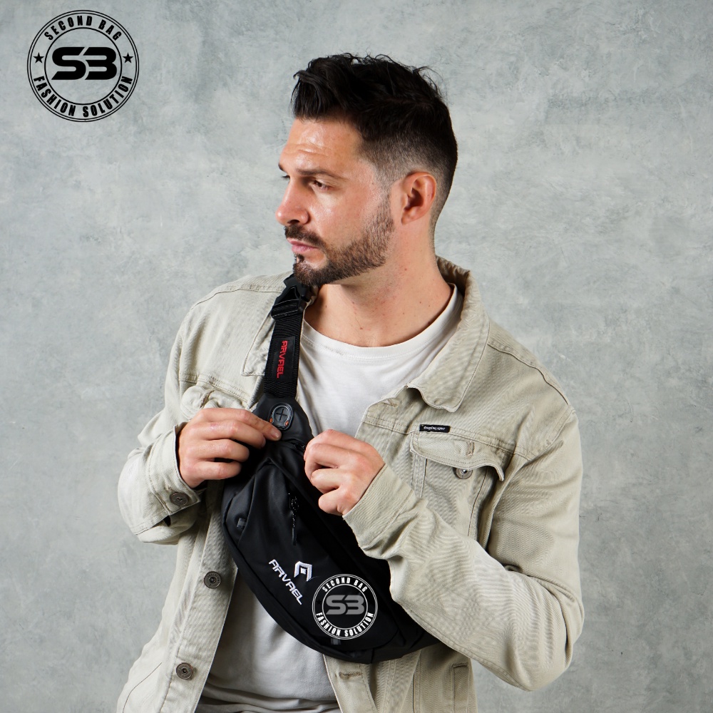 Tas Selempang Waistbag Woven Distro Waterproof Phantom Pria Wanita Tas Selempang Multifungsi