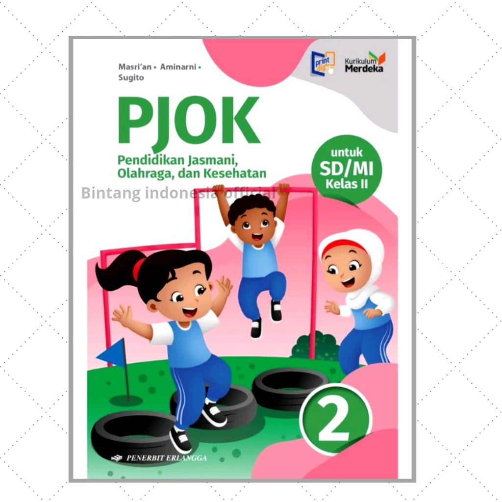 Buku Pelajaran Kelas 2 SD/MI Kurikulum Merdeka Erlangga