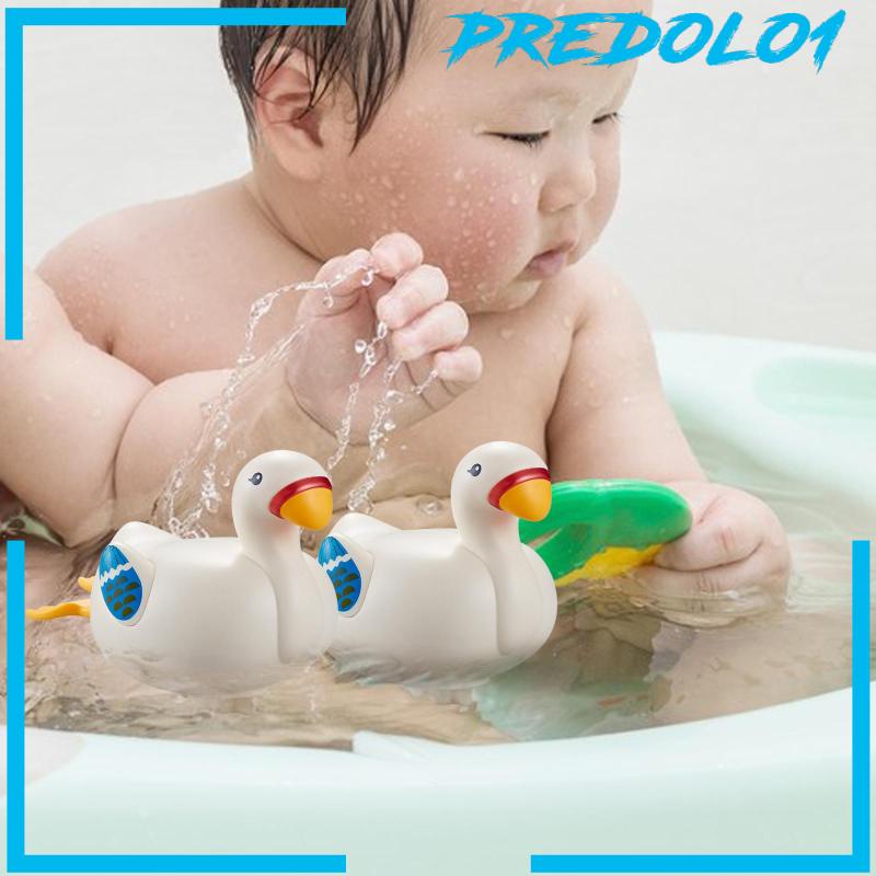 [Predolo1] Mainan Mandi Angsa Portabel Mainan Hewan Mandi Anak Untuk Bathtub Renang Renang