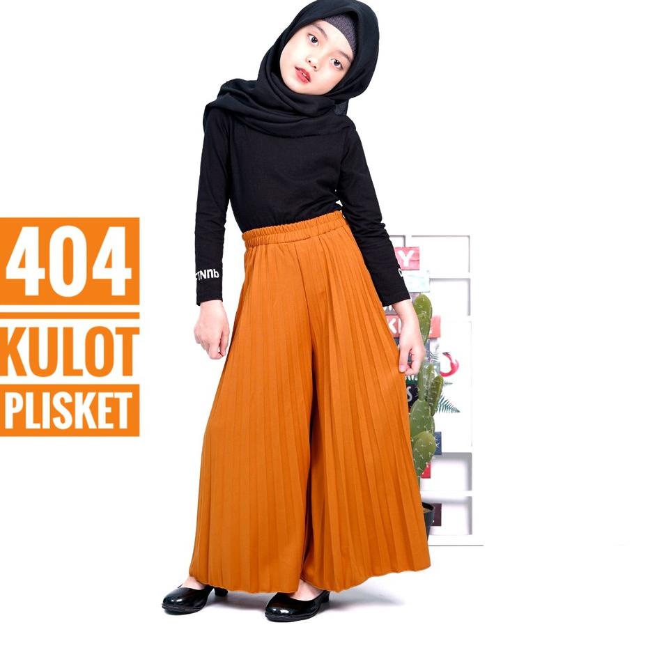 ✹ CELANA PLISKET ANAK 404.A KULOT PLISKET ANAK CELANA KULOT ANAK KULOT PRISKET KULOT PANJANG PLISKET