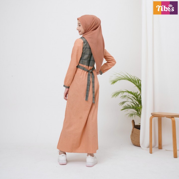 NT 079 Nibras Teen Gamis Remaja Gamis Remaja Terbaru 2023 Gamis Terbaru Nibras