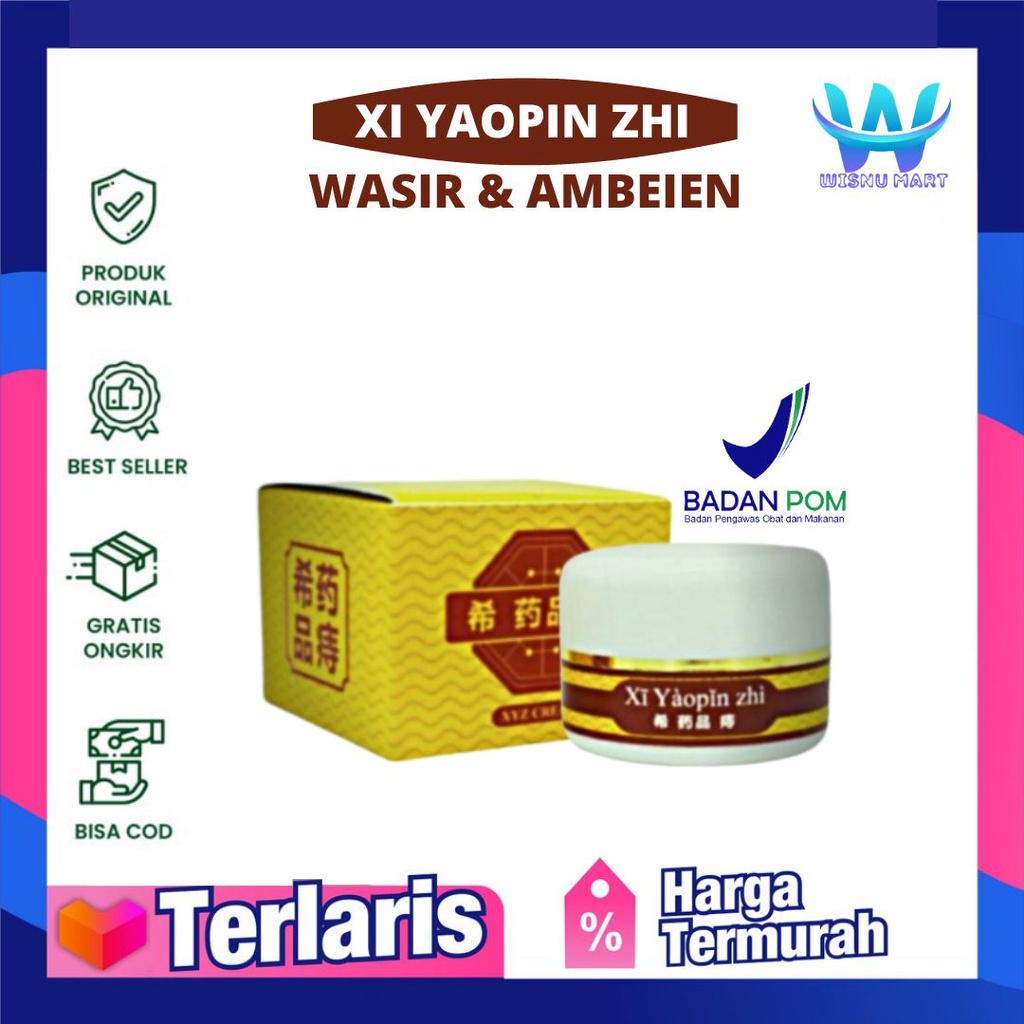 Obat Wasir Xi Yaopin Zhi Original BPOM - Salep Ambeyen Xi Yaopin Zhi - Salep Ambeien Paling Ampuh - 