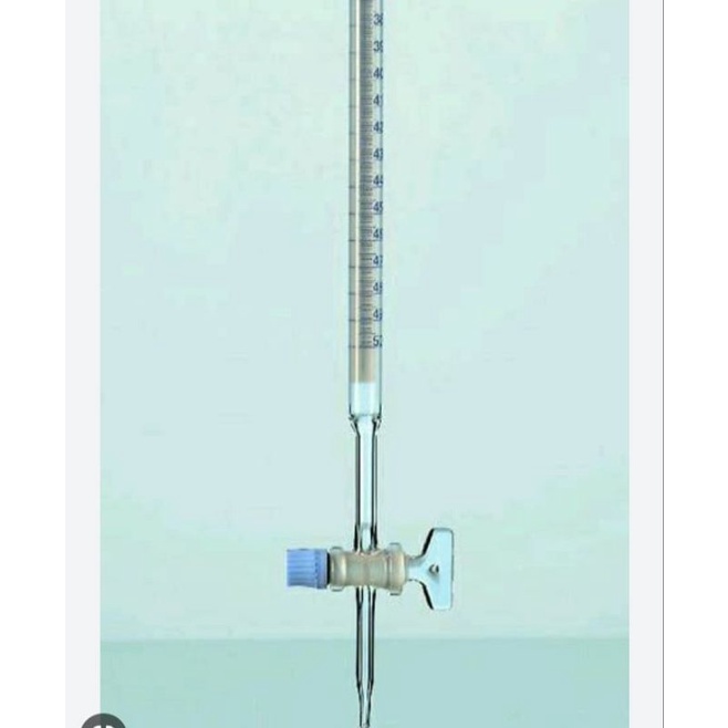 buret 25ml PYREX kran kaca