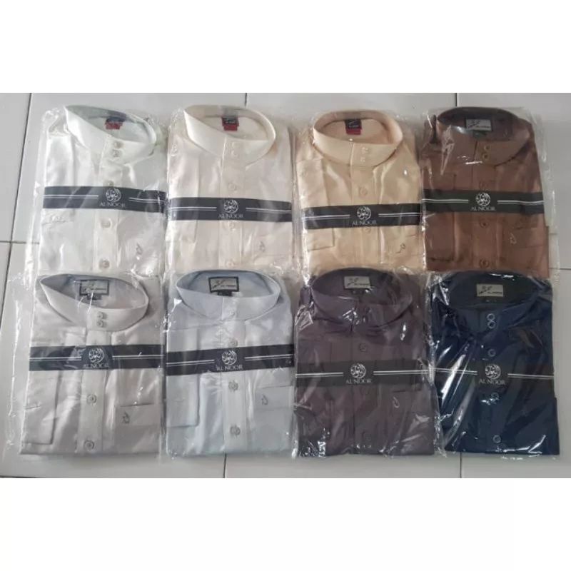 Jubah Pria Al Noor Polyster Polos