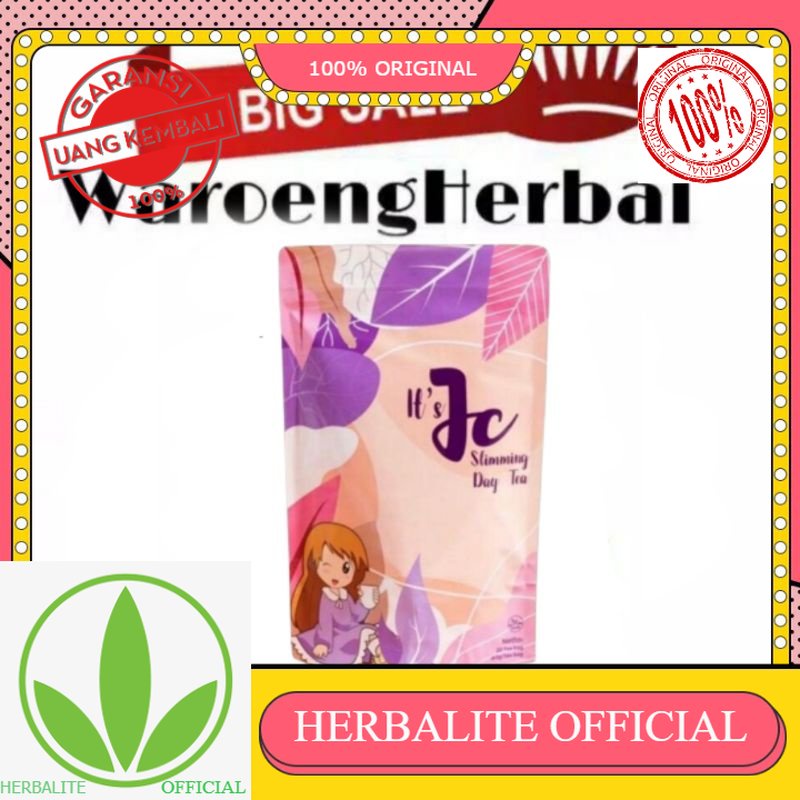 100% ORIGINAL IT'S JC SLIMMING TEA | OBAT DIET PENURUN BERAT BADAN