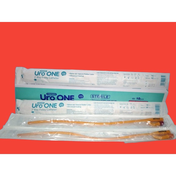 URO ONE FOLEY CATHETER URINE ECER / SELANG KATETER URINE TERMURAH ONEMED