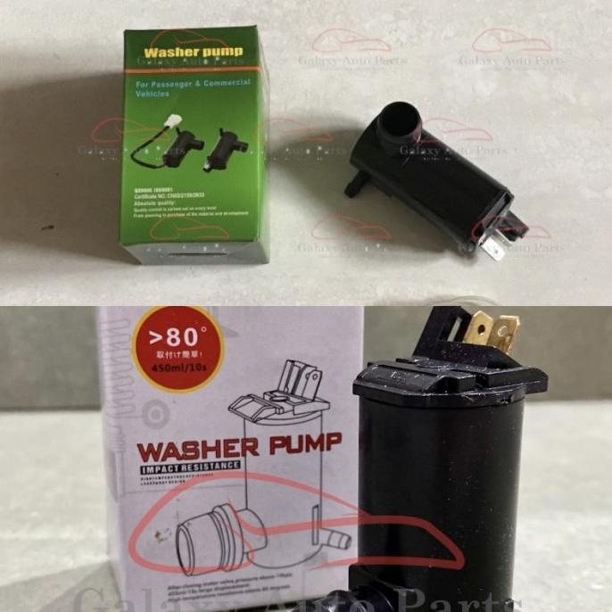 Motor dinamo air washer wiper universal 12v hitam kijang