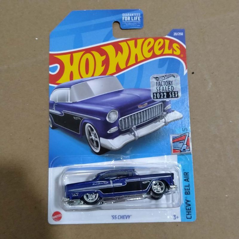 hotwheels ths 55 Chevy bel air fs22