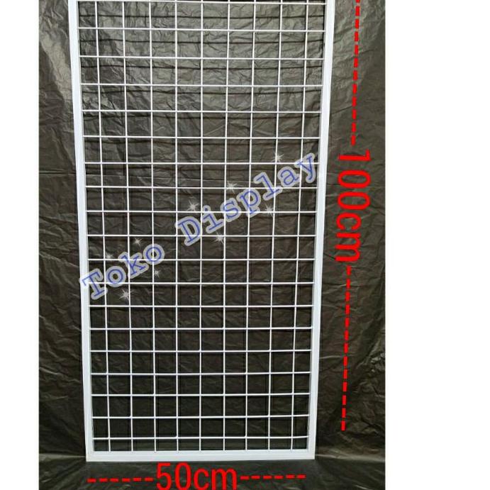 ✥ Ram Besi Frame/Rak Mundo 50cm x 100cm  Acc/Pot Argo/Pot Tanaman ►