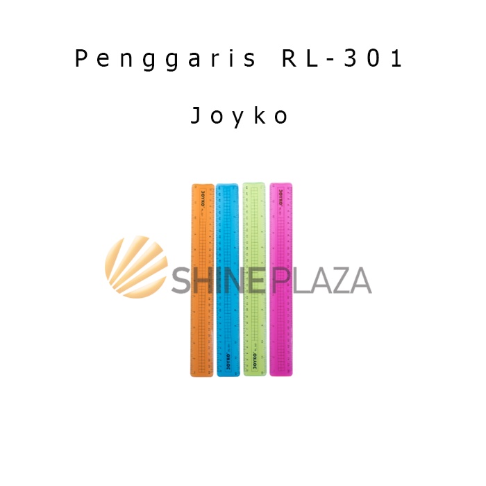 

Penggaris Plastik Lentur 30cm Joyko RL-301 - Flexible Ruler 30 cm