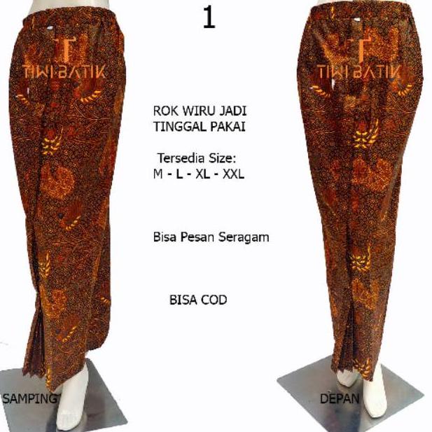 Murah Rok Jarik Wiru Jadi Tinggal Pakai Motif Batik Klasik Solo Bawahan Kebaya