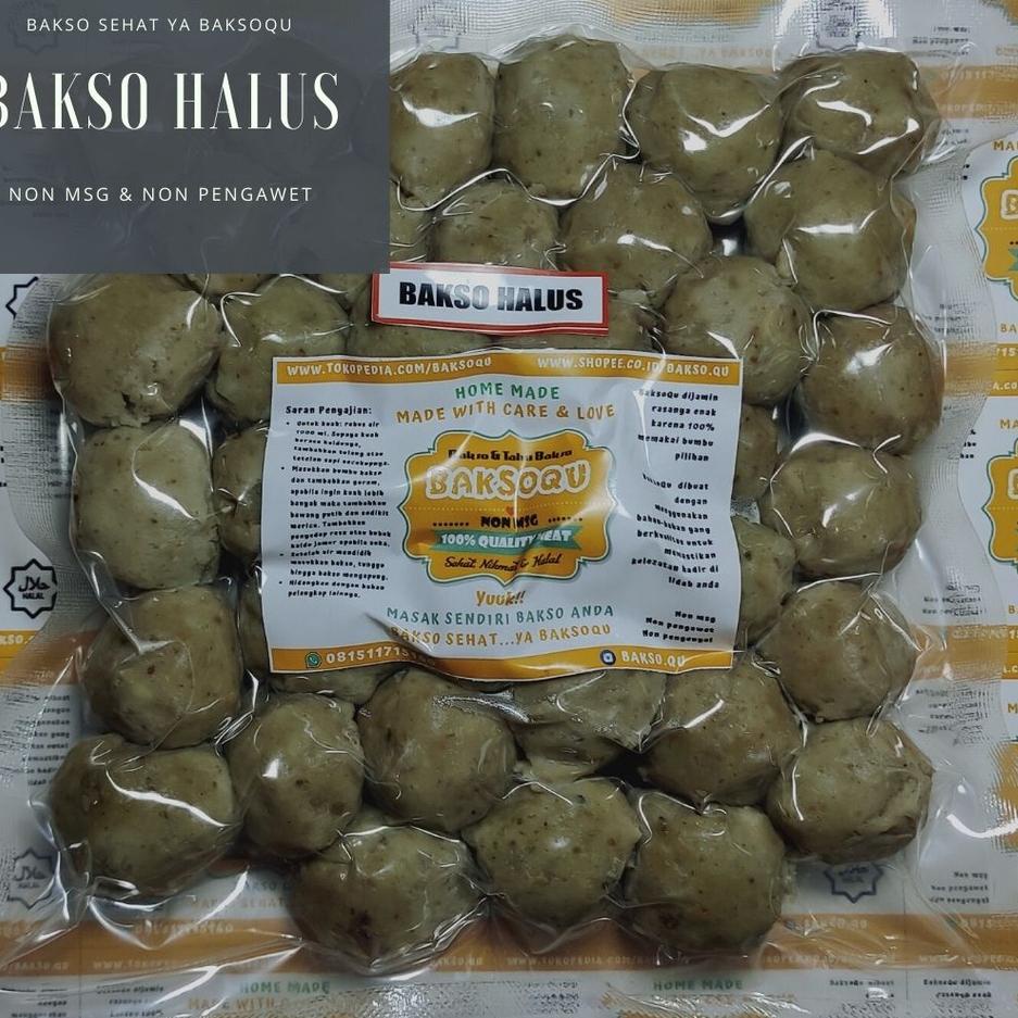 

♥ Bakso Halus BaksoQu Non MSG/Pengawet ✲