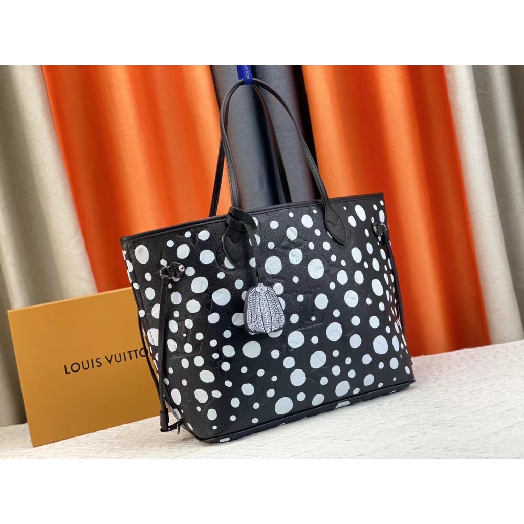 Original LV/Louis Vuitton 2023 new printed shoulder bag handbag shopping bag