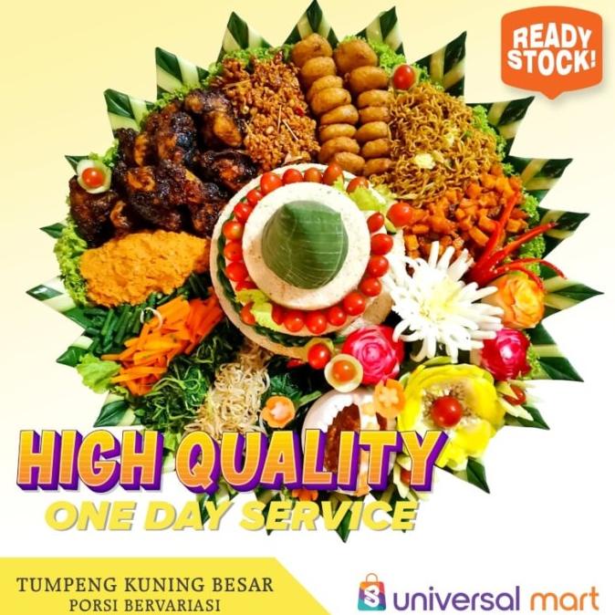 

Nasi Tumpeng besar porsi 15 TERLARIS