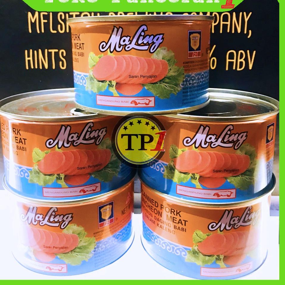 

♀ Maling TTS 397gr Luncheon Pork Meat Ma Ling / Ham Daging Babi Maling NON HALAL ❉