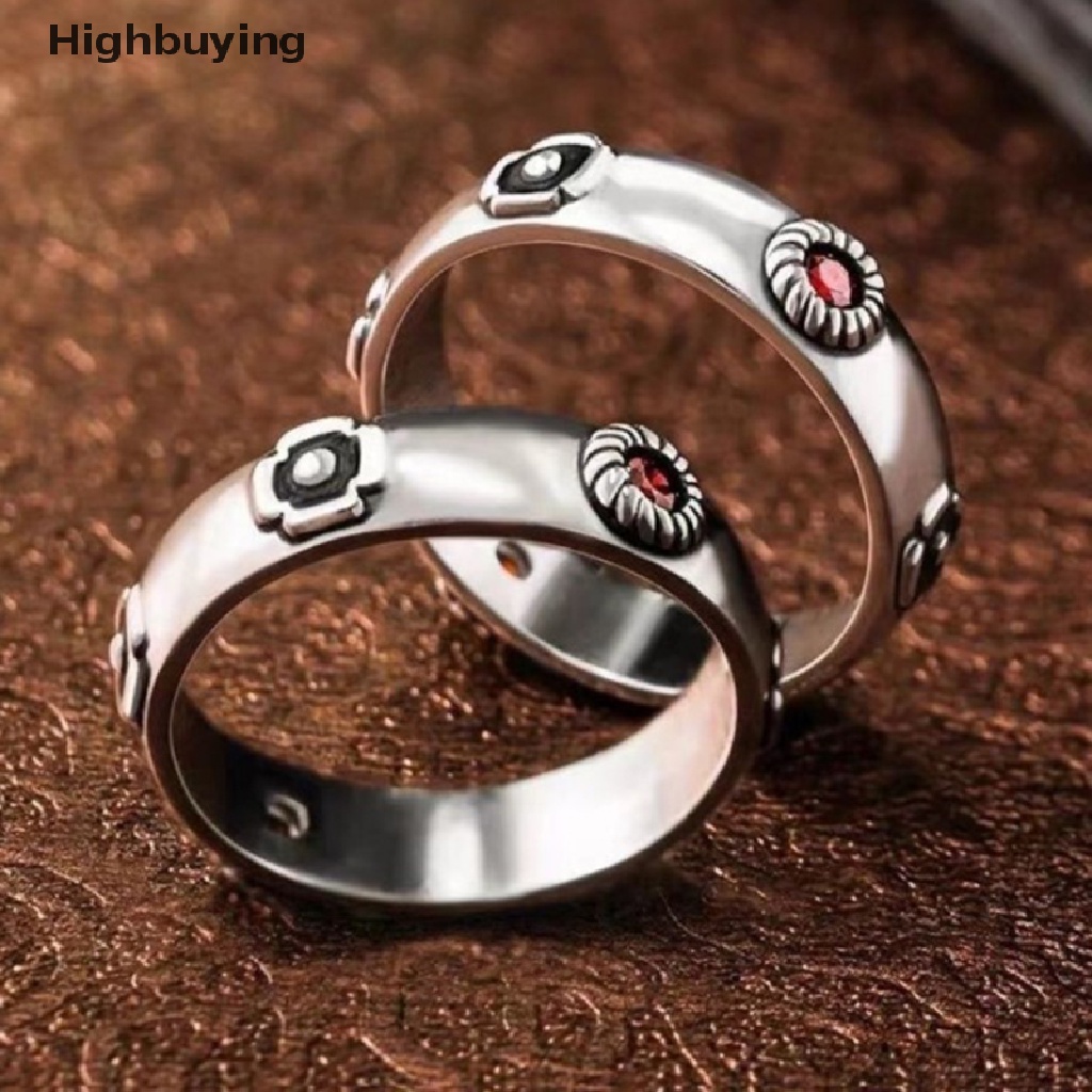 Hbid Anime Howl's Moving Castle Cosplay Cincin Unisex Logam Rings Perhiasan Prop Hadiah Glory