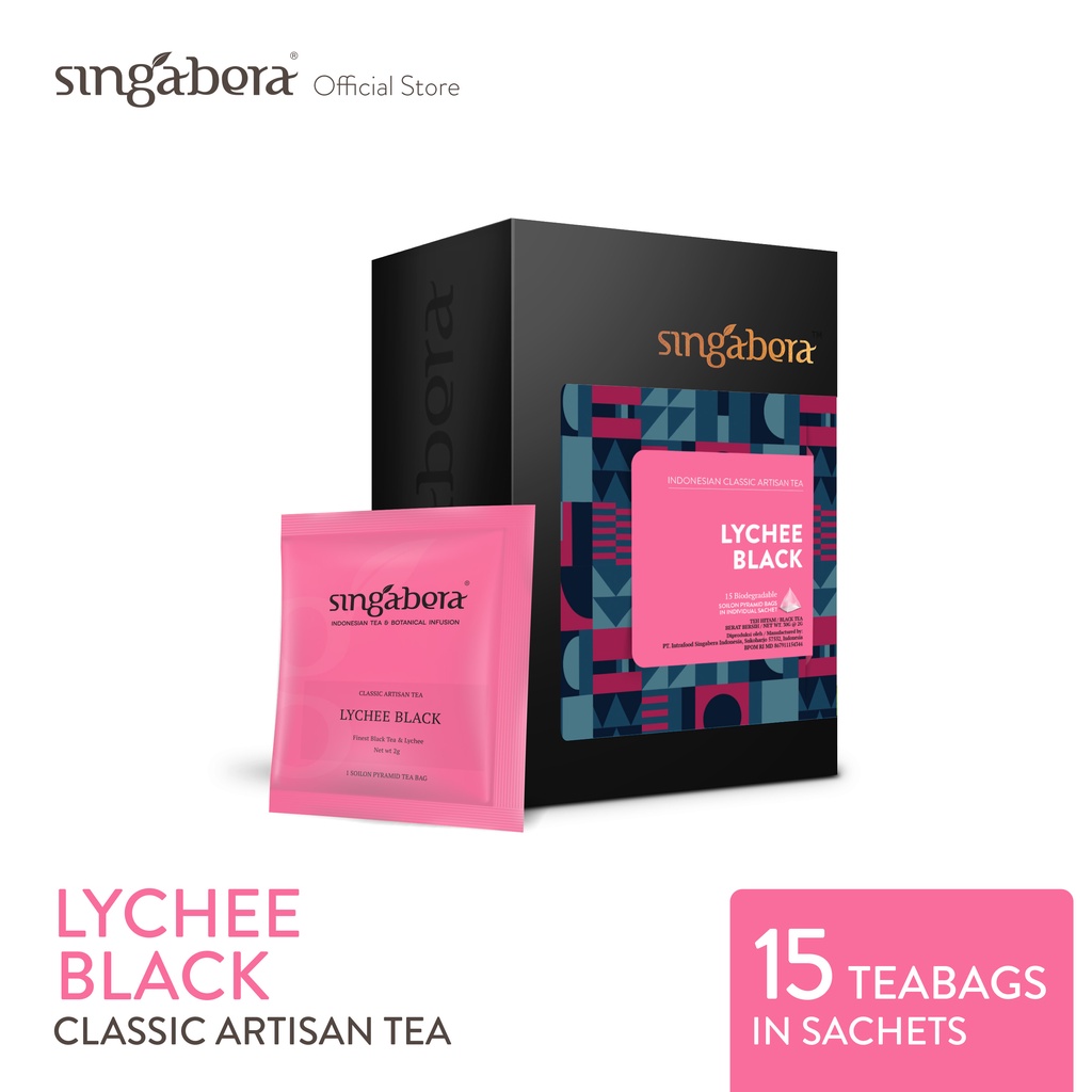 

Singabera Lychee Black-Black Tea-1 Box-15 Sachet