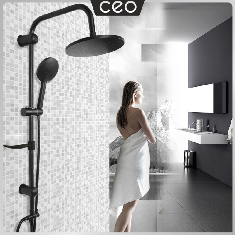 CEO Shower Set Minimalist Dengan 2 Output Wall Shower &amp; Shower Head (Cold Water Only)