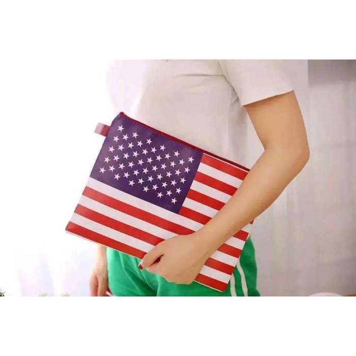 

Map File Bendera Kotak Pensil Dompet Kotak (24 * 35cm) (716-131)