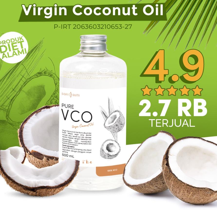 

✯ 500 ml daribumi Premium Pure Minyak Kelapa Murni ✿