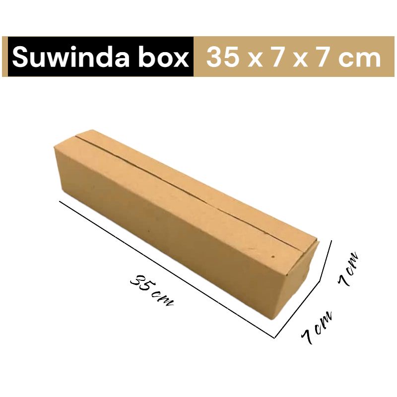 

Kardus karton uk. 35x7x7 cm Kotak Box ST untuk packing Souvenir -dll