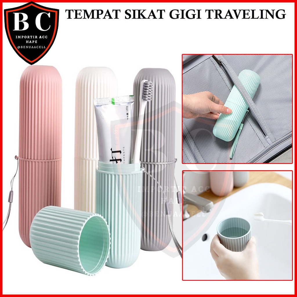 TEMPAT SIKAT GIGI TRAVELING TOOTHBRUSH / TEMPAT ODOL SIKAT GIGI TRAVEL