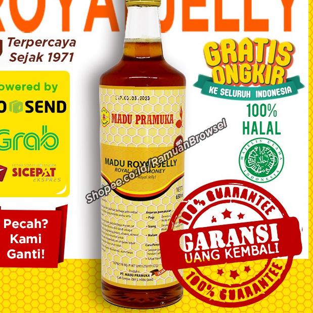 

► Royal Jelly Pramuka 650ml Alami ✲
