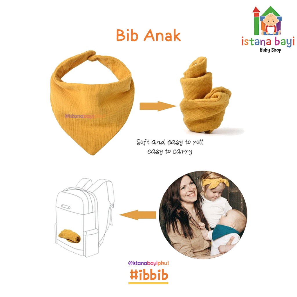 Carterlove Bib Anak - Slaber Bayi / Celemek Bayi