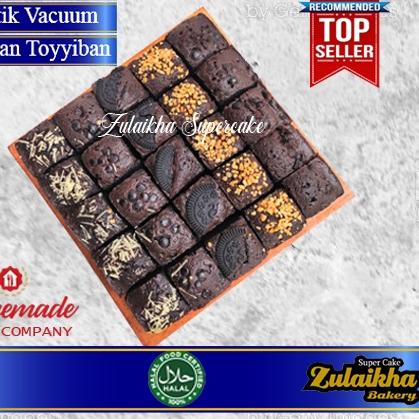 

➲ Brownies Fudgy Dark Chocolate/Brownies sekat ◙