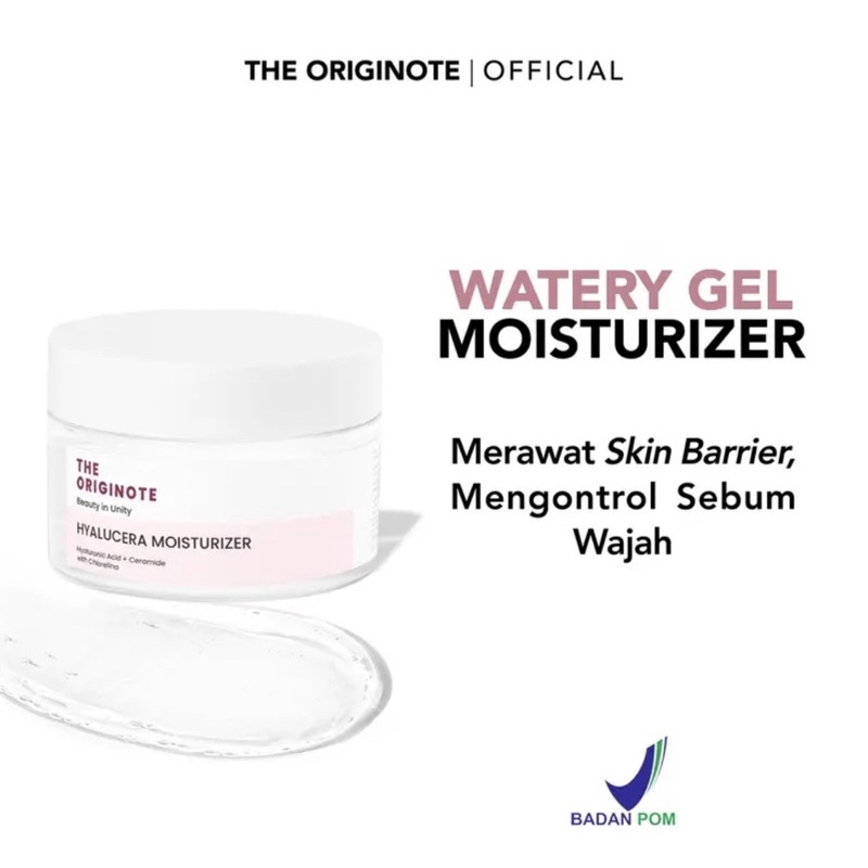 [ READY SIAP KIRIM ] The Originote Hyalucera Moisturizer 50gr - Moisturizer